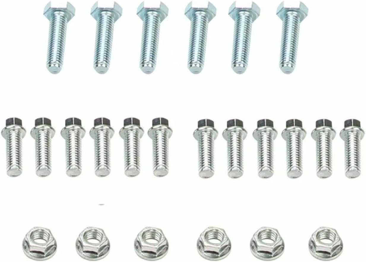 Exhaust Headers For 1955-1982 Small Block Chevy Car 150 210 Corvette & Bel Air & Del Ray, 262, 265, 267, 283, 302, 307, 327, 350, 400 CID Small Block SB SBC Exhaust Manifold Header