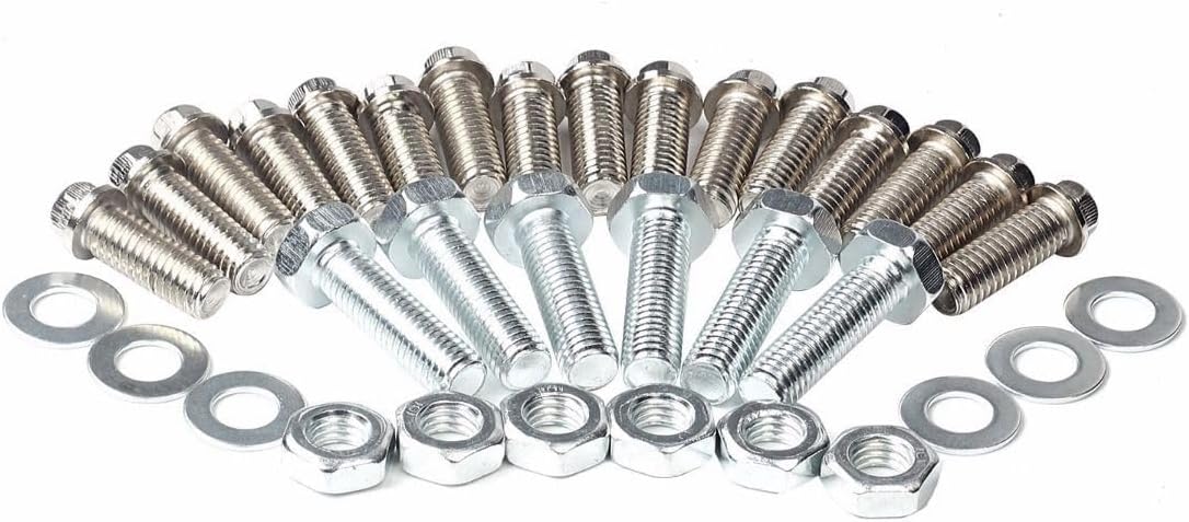 Exhaust Header Manifold For 1988-1997 Chevy/GMC C1500 & 1988-1995 Chevy/GMC K1500 & 1992-1994 Chevy Blazer & 1992-1995 Chevy Tahoe/GMC Yukon Suburban,Engine C1500/K1500 ,305 350 5.0L 5.7L