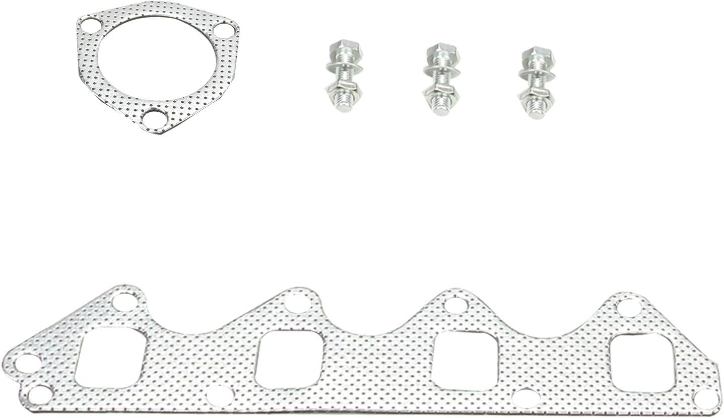 Stainless Steel Performance Exhaust Header Manifold For Suzuki Samurai 1985-1995 1.3L,Suzuki Sidekick 1989-1994 1.6L,Geo Tracker 1989-1994 1.6L, 8-Valve