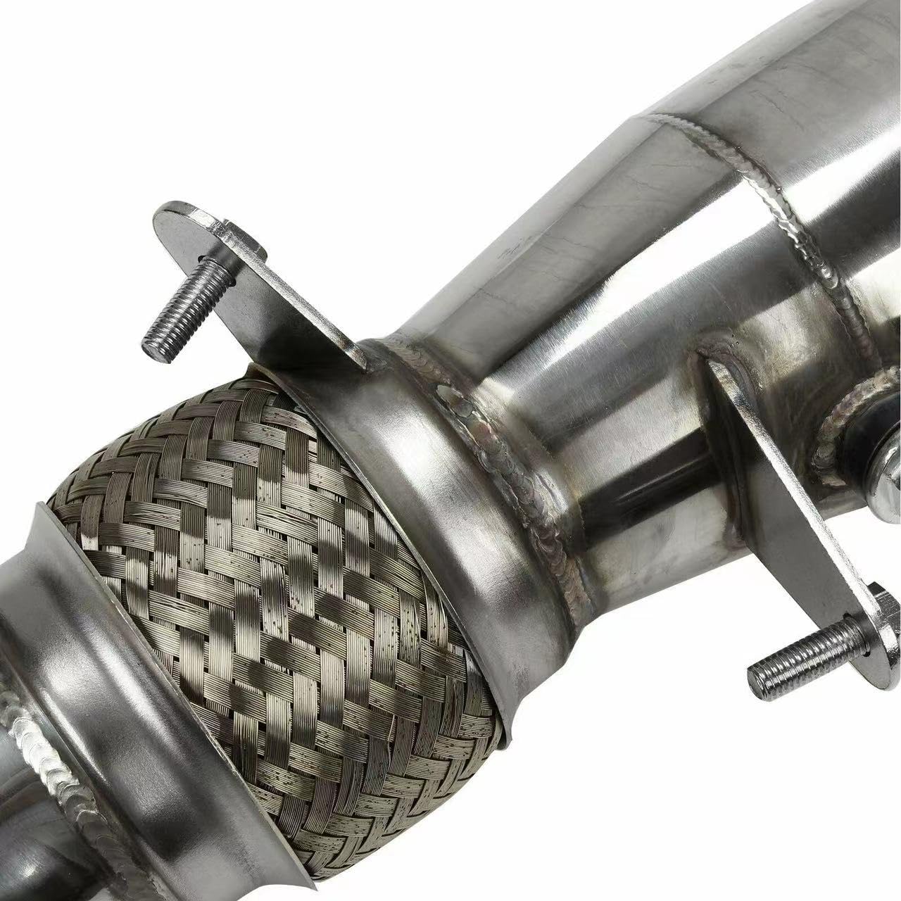 Exhaust Pipe Kit For 2012-2016 BMW 228i 328i 330i 428i,N20 2.0L / F30 L4 2.0L,2012 2013 2014 2015 2016 BMW 228i/328i/330i/428i Exhaust Header Manifold Pipes