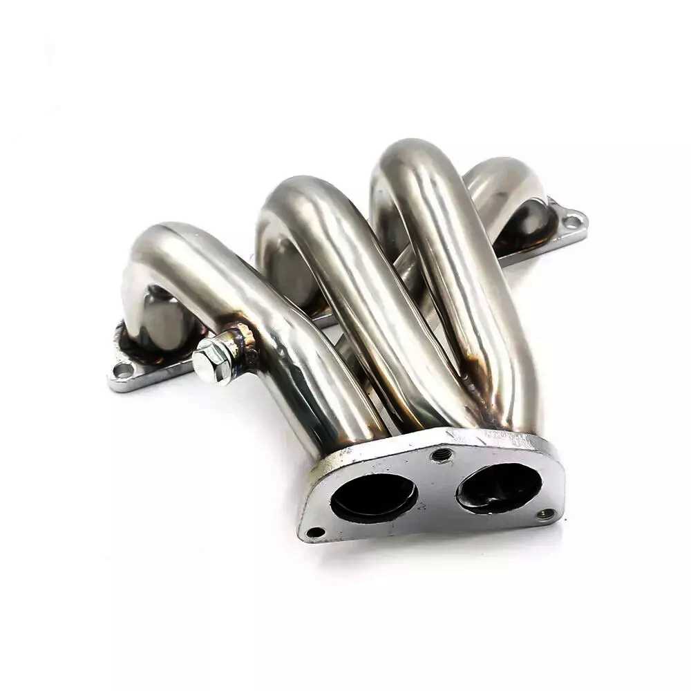Stainless Steel Exhaust Manifold Header For Honda Civic 1988-2000 D-series EJ/EG/EH/EK D15/ D16 SOHC, 1988-1991 Honda CRX,1993-1997 Honda Del Sol