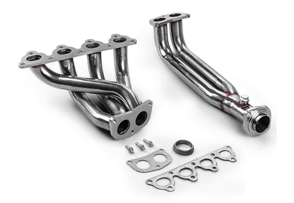 Stainless Steel Exhaust Manifold Header For Honda Civic 1988-2000 D-series EJ/EG/EH/EK D15/ D16 SOHC, 1988-1991 Honda CRX,1993-1997 Honda Del Sol