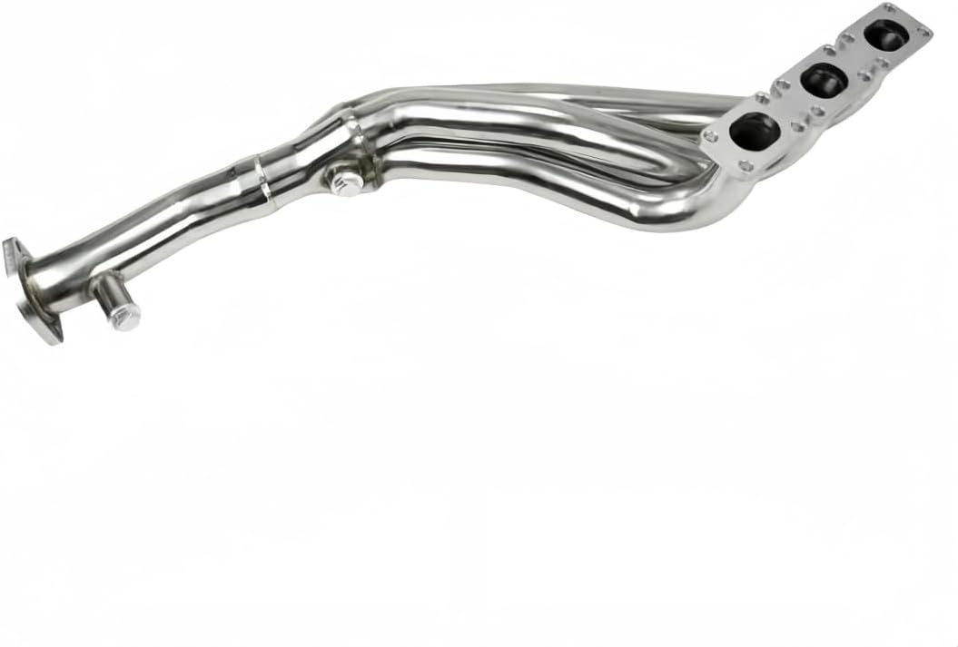 Exhaust Headers kit For 1998-2006 BMW E46 (323/328) & E39 (525/528/530),2.5L 2.8L 3.0L，1998 1999 2000 2001 2002 2003 2004 2005 2006 BMW 323/328/5225/528/530 Exhaust Headers Manifold Stainless Steel