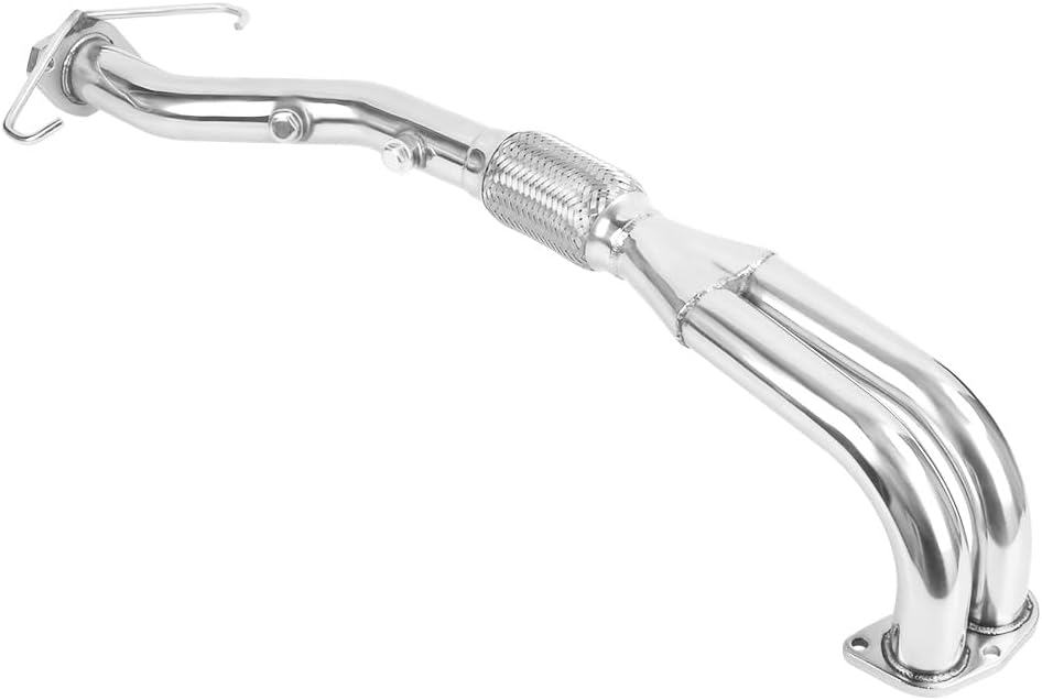 Stainless Steel Performance Exhaust Header Manifold For Mitsubishi Lancer 2.0L 4-2-1 Racing， 2002 2003 2004 2005 2006 2007