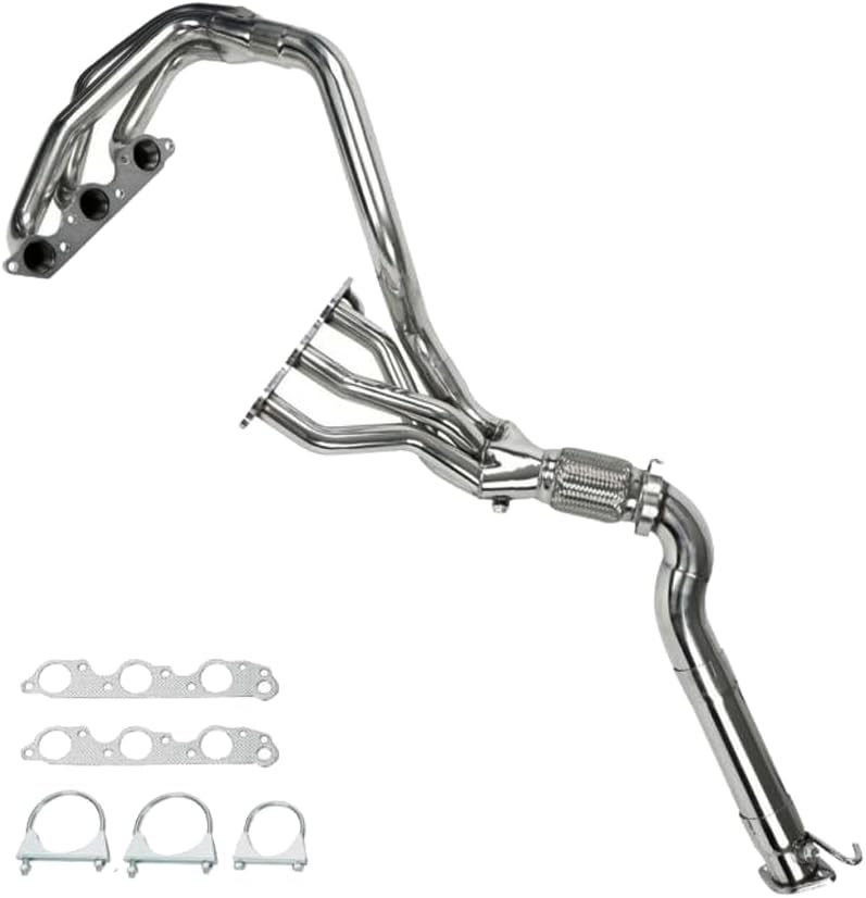 Stainless Steel Performance Exhaust Header Manifold For 1997-2005 Pontiac Grand Prix；1997-2004 Buick Regal GS；2004-2005 Chevrolet Impala SS & Monte Carlo SS ；3.8L