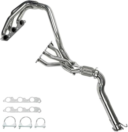 Stainless Steel Performance Exhaust Header Manifold For 1997-2005 Pontiac Grand Prix；1997-2004 Buick Regal GS；2004-2005 Chevrolet Impala SS & Monte Carlo SS ；3.8L