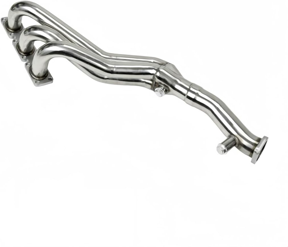Exhaust Headers kit For 1998-2006 BMW E46 (323/328) & E39 (525/528/530),2.5L 2.8L 3.0L，1998 1999 2000 2001 2002 2003 2004 2005 2006 BMW 323/328/5225/528/530 Exhaust Headers Manifold Stainless Steel