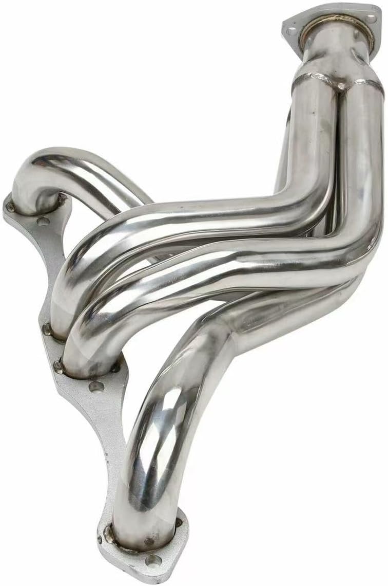 Exhaust Headers For 1955-1982 Small Block Chevy Car 150 210 Corvette & Bel Air & Del Ray， 262, 265, 267, 283, 302, 307, 327, 350, 400 CID Small Block SB SBC Exhaust Manifold Header