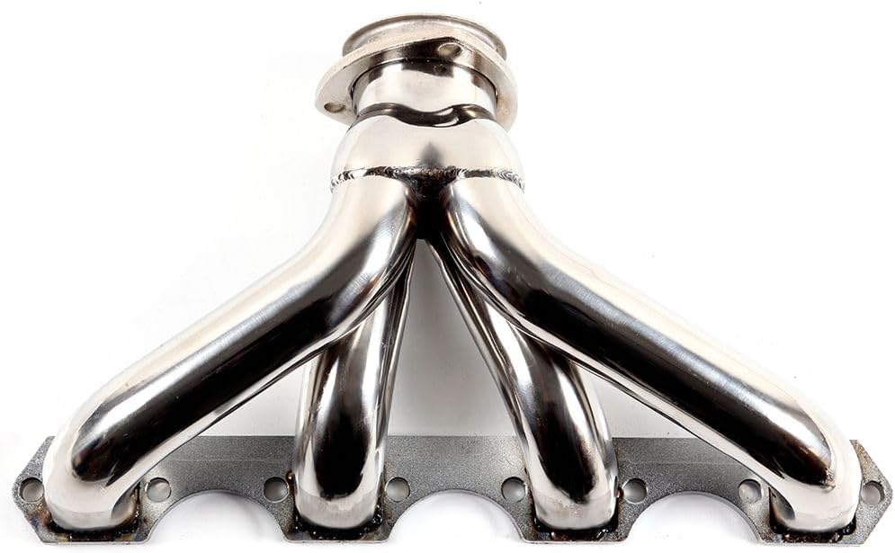Stainless Steel Exhaust Header Manifold For Cadillac Calais 1968-1976 & Cadillac Commercial Chassis 1968-1974 & Cadillac DeVille 1968-1979 & Cadillac Eldorado 1968-1978 ，7.0L/7.7L/8.2L Big Block