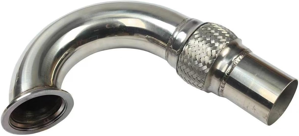 Exhaust Pipes For 2012-2015 3" Volkswagen VW Golf GTI 2.0T MK7，2012 2013 2014 2015 VW Golf GTI 2.0T MK7 Exhaust Headers Manifold
