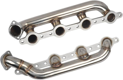 Exhaust Pipes kit For 1999-2003 Ford F250 F350 F450 F550 7.3L ，1999 2000 2001 2002 2003 Ford F250 F350 F450 F550 Exhaust Headers Manifold Pipes Stainless Steel