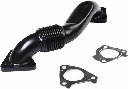 Exhaust Pipe kit For 2001-2016 Chevy 6.6L Duramax Diesel，Chevrolet Silverado & GMC Sierra 6.6L，2001-2016 Chevrolet Silverado & GMC Sierra Exhaust Manifold Header Pipes