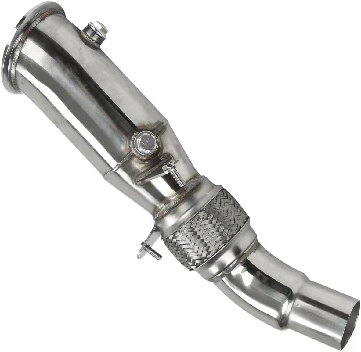 Exhaust Pipe Kit For 2012-2016 BMW 228i 328i 330i 428i，N20 2.0L / F30 L4 2.0L，2012 2013 2014 2015 2016 BMW 228i/328i/330i/428i Exhaust Header Manifold Pipes