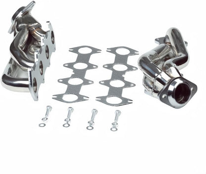 Exhaust Header kit For 2004-2010 Ford F150 5.4L V8，2004 2005 2006 2007 2008 2009 2010 Ford F-150 Exhaust Headers Manifold