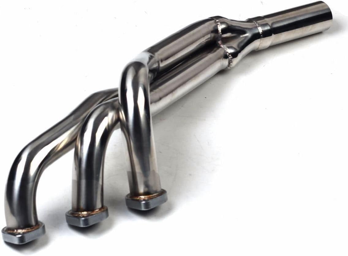 Stainless Steel Performance Exhaust Header Manifold For BMW E30 320I 323I 325 325I 325IX 325E 325ES, 1988 1989 1990 1991 1992 1993,Pipe for BMW E30 2.5L / 2.7L L6
