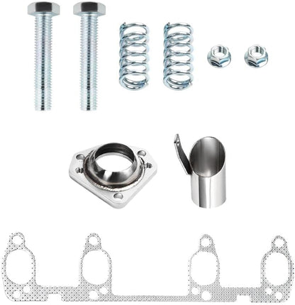 Stainless Steel Performance Exhaust Header Manifold For VW Volkswagen 1985-1998 Golf GTI Jetta 1.8L 2.0L 8V Mk2 Mk3 & Cabriolet 1985-1993 1.8L & Cabrio 1995-1997 2.0L