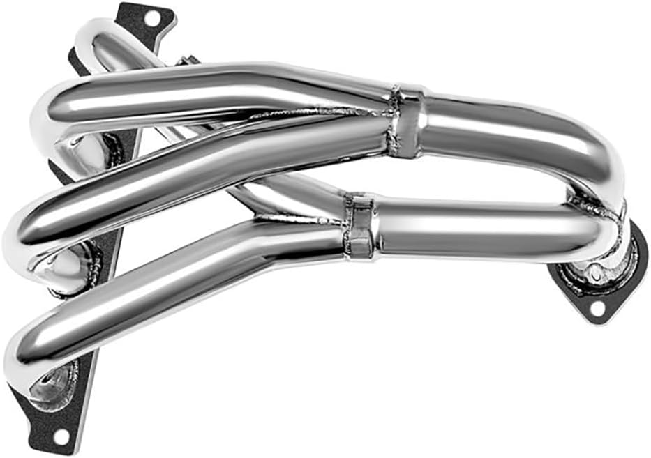 Stainless Steel Performance Exhaust Header Manifold For 1995-2000 Hyundai Elantra， 1997-2001 Hyundai Tiburon 2.0L，1996 1998 1999,pipe,downpipe,down pipe for Hyundai Elantra Tiburon