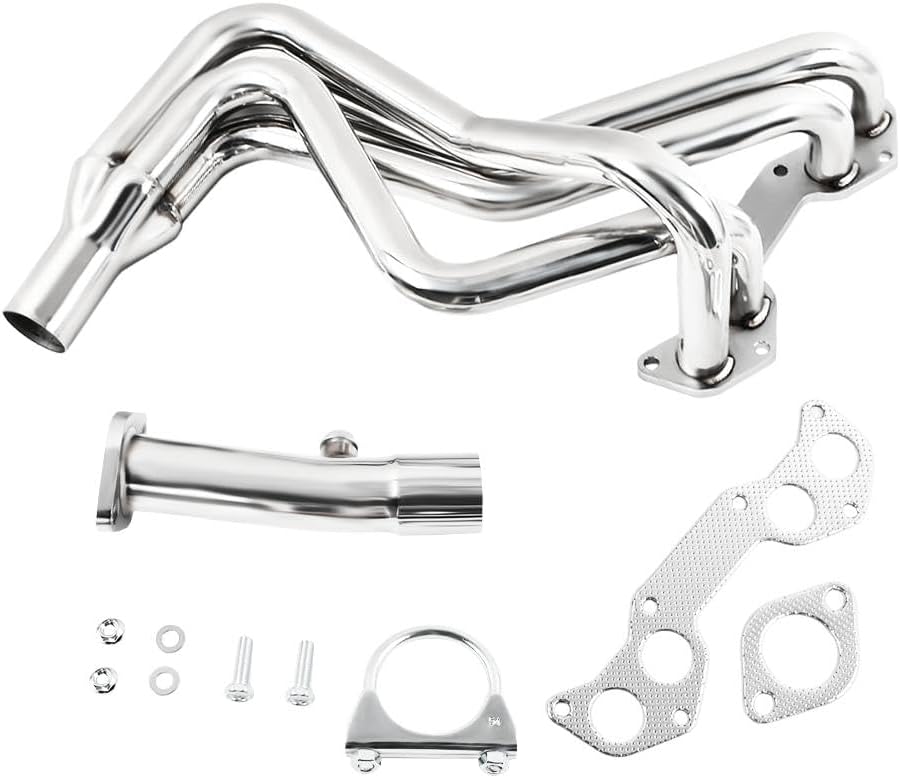 Exhaust Header Fits Mazda B2000 2.0L / B2200 2.2L 1985-1993 Manual MT ，1985 1986 1987 1988 1989 1990 1991 1992 1993 Mazda B2000 & B2200 Exhaust Headers Manifold