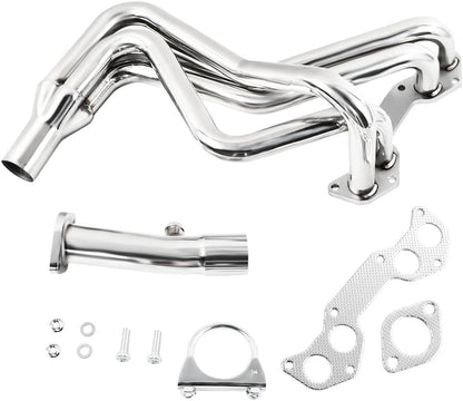 Exhaust Header Fits Mazda B2000 2.0L / B2200 2.2L 1985-1993 Manual MT ，1985 1986 1987 1988 1989 1990 1991 1992 1993 Mazda B2000 & B2200 Exhaust Headers Manifold