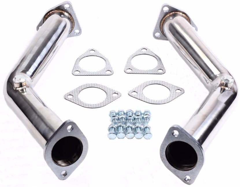 Exhaust Headers For 2003-2008 Infiniti G35 / V35 & Nissan 2003-2009 350Z /Z33， 3.5L，VQ35DE，2003 2004 2005 2006 2007 2008 2009 350Z G35 Exhaust Manifold Header