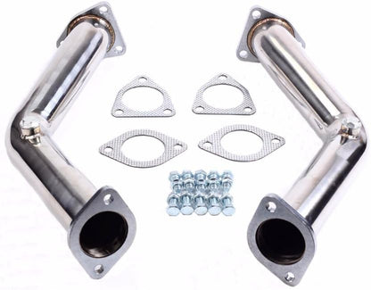 Exhaust Headers For 2003-2008 Infiniti G35 / V35 & Nissan 2003-2009 350Z /Z33， 3.5L，VQ35DE，2003 2004 2005 2006 2007 2008 2009 350Z G35 Exhaust Manifold Header