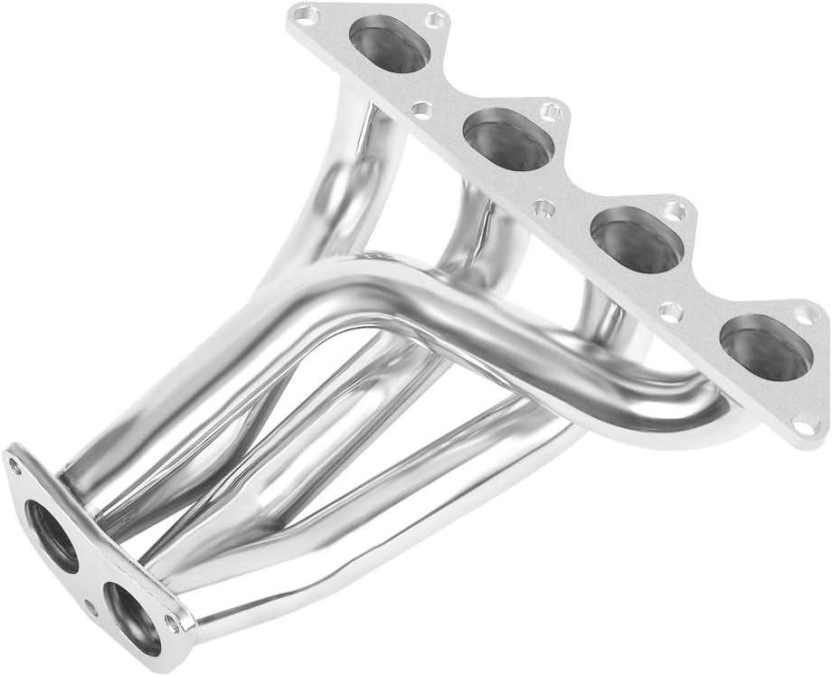 Stainless Steel Performance Exhaust Header Manifold For Mitsubishi Lancer 2.0L 4-2-1 Racing， 2002 2003 2004 2005 2006 2007
