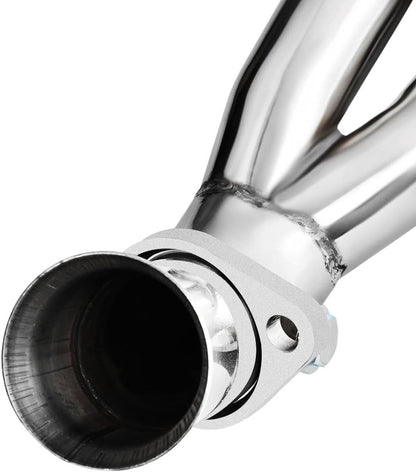 Stainless Steel Performance Exhaust Header Manifold For VW Volkswagen 1985-1998 Golf GTI Jetta 1.8L 2.0L 8V Mk2 Mk3 & Cabriolet 1985-1993 1.8L & Cabrio 1995-1997 2.0L
