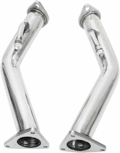 Exhaust Pipe kit For 2009-2018 Nissan 370z & 2008-2013 Infiniti G37 ，3.7L V6 VQ37VHR，2009 2010 2011 2012 2013 2014 2015 2016 2017 2018 Nissan 370Z Exhaust Manifold ，Infiniti G37 Exhaust Headers