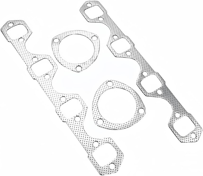 Exhaust Header For 1964-1970 Ford Mustang SBF 260 289 302 351， Ford Small Block 260 289 302 351 Windsor Mustang 1964 1965 1966 1967 1968 1969 1970 Exhaust Manifold Headers