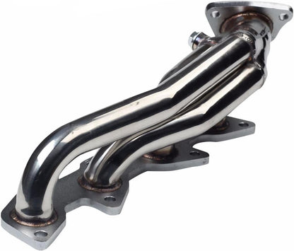 Stainless Steel Exhaust Header Manifold For Toyota Sequoia 2001-2004 4.7L SR5/Limited 4WD & Toyota Tundra 2000-2004 4.7L SR5 Regular Cab/Limited 4WD