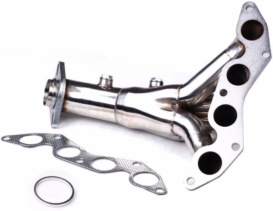 Stainless Steel Exhaust Header Manifold For HONDA CIVIC DX/LX 4CYL 2001 2002 2003 2004 2005