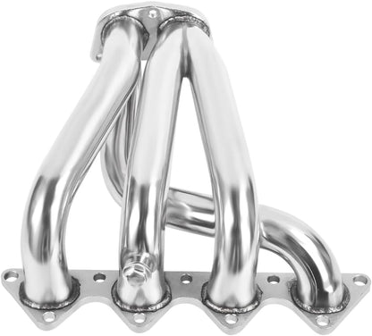Stainless Steel Performance Exhaust Header Manifold For Mitsubishi Lancer 2.0L 4-2-1 Racing， 2002 2003 2004 2005 2006 2007