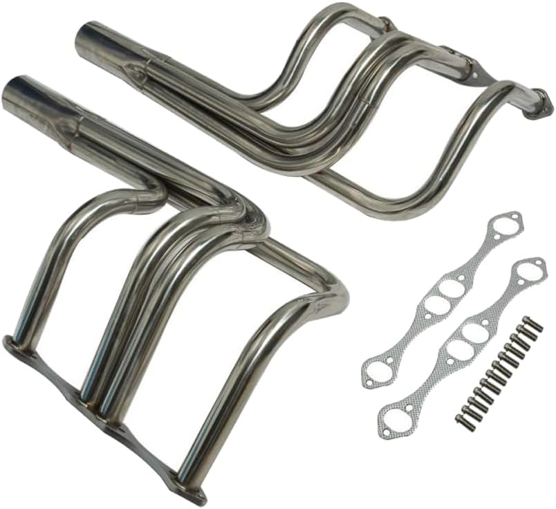 Stainless Steel Performance T-Bucket Sprint Roadster Exhaust Header Manifold For Small Block Chevy SBC V8,265-400 small block Chevy V8 engine,265 283 305 327 350 400 V8 engine