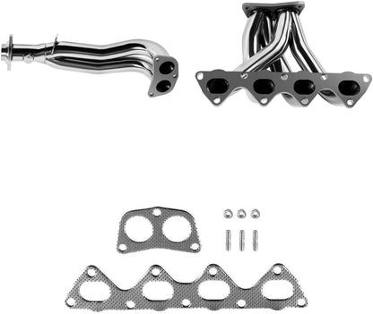 Stainless Steel Performance Exhaust Header Manifold For Acura Integra LS/RS/GS 1.8L B16 B18 B20;1994 1995 1996 1997 1998 1999 2000 2001