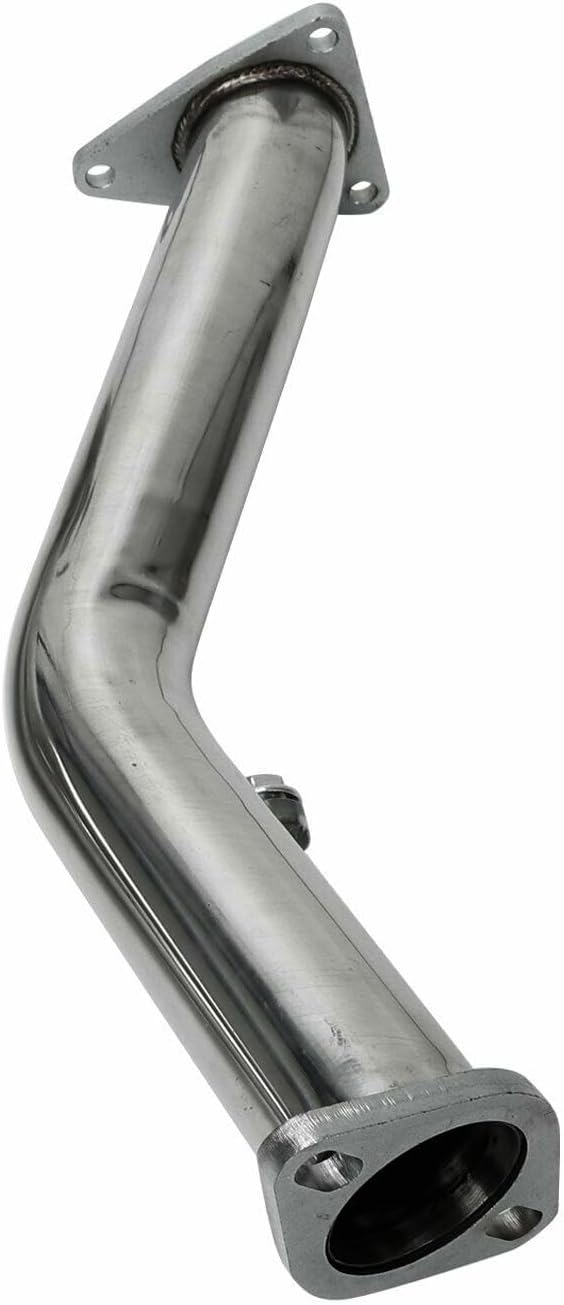 Stainless Steel Exhaust Manifold Down pipe for Nissan 2009-2018 370z ，Compatible With 2008-2013 Infiniti G37 3.7L V6， VQ37VHR