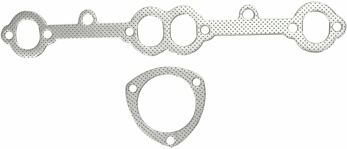 Steel Performance Exhaust Header Manifold For Chevrolet Chevy Corvette Small Block 305 350 Long Tube，1963-1982,Black,5.7L V8 Engines