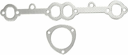 Steel Performance Exhaust Header Manifold For Chevrolet Chevy Corvette Small Block 305 350 Long Tube，1963-1982,Black,5.7L V8 Engines