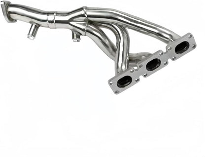 Exhaust Headers kit For 1998-2006 BMW E46 (323/328) & E39 (525/528/530),2.5L 2.8L 3.0L，1998 1999 2000 2001 2002 2003 2004 2005 2006 BMW 323/328/5225/528/530 Exhaust Headers Manifold Stainless Steel