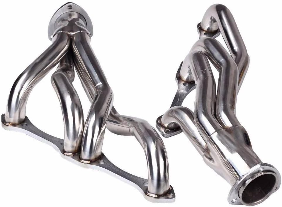 Exhaust Headers For 1967-1987 Chevy Small Block SB SBC V8，262 265 267 283 302 305 307 327 350 400 Exhaust Manifold Header