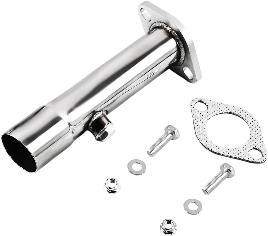 Stainless Steel Performance Exhaust Header Manifold For Mazda B2000 2.0L & B2200 2.2L ，1986 1987 1988 1989 1990 1991 1992 1993，Manual MT Long Tube