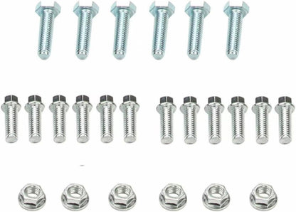 Exhaust Headers For 1955-1982 Small Block Chevy Car 150 210 Corvette & Bel Air & Del Ray， 262, 265, 267, 283, 302, 307, 327, 350, 400 CID Small Block SB SBC Exhaust Manifold Header