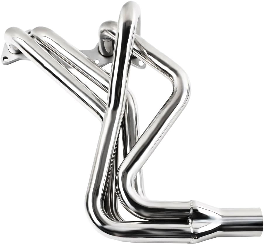 Stainless Steel Performance Exhaust Header Manifold For Mazda B2000 2.0L & B2200 2.2L ，1986 1987 1988 1989 1990 1991 1992 1993，Manual MT Long Tube