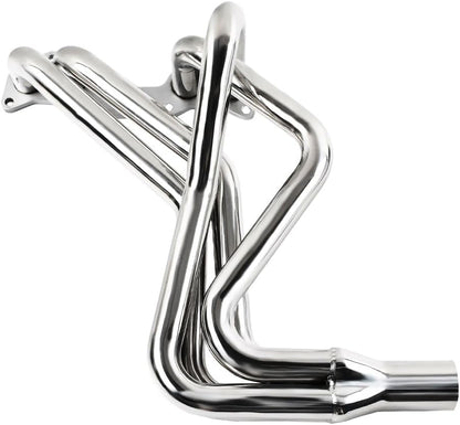 Stainless Steel Performance Exhaust Header Manifold For Mazda B2000 2.0L & B2200 2.2L ，1986 1987 1988 1989 1990 1991 1992 1993，Manual MT Long Tube