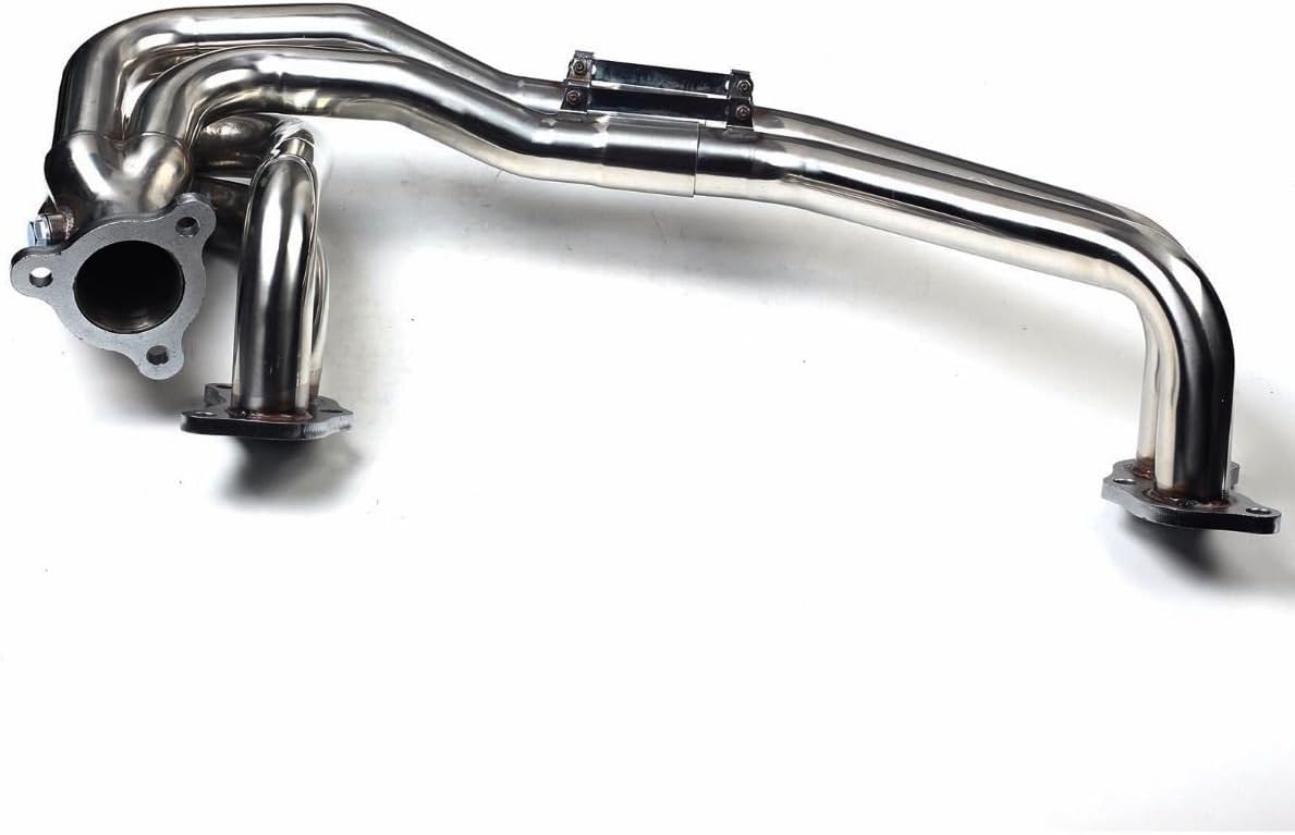 Stainless Steel Performance Exhaust Manifold Header Kit For Subaru Impreza WRX/STI 2.0L / 2.5L EJ205 EJ255 2002 2003 2004 2005 2006 2007