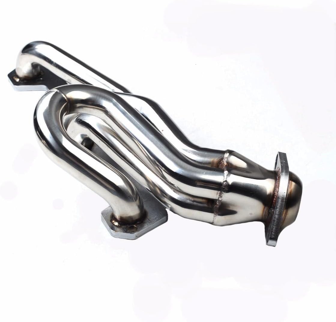 Stainless Steel Performance Exhaust Header Manifold For 1994-2002 Dodge Ram 5.2L 5.9L V8 & 1998-2003 Dodge Durango 5.2L 5.9L V8 & 1997-2004 Dodge Dakota 5.2L 5.9L V8