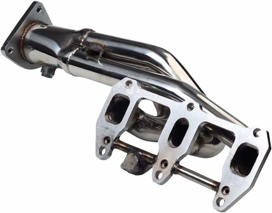 Stainless Steel Performance Exhaust Header Manifold For Mazda RX-8 SE3P 1.3L 13B-MSP Renesis,2004 2005 2006 2007 2008 2009 2010 2011,3-1