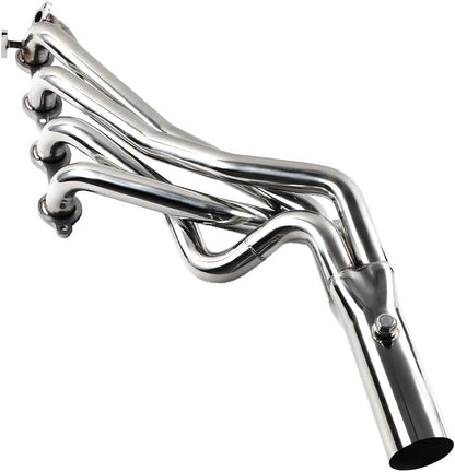 Stainless Steel Performance Exhaust Header Manifold For Chevrolet Chevy Camaro 1998-2002 5.7L & Pontiac Firebird 1998 1999 2000 2001 2002 5.7L，LS1 5.7L V8 Engine