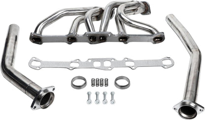Stainless Steel Performance Exhaust Header Manifold For Ford Mercury L6 144 170 200 250 CID；Bronco，Econoline，Fairmont，Falcon，Granada，LTD，Mustang，Ranchero，Thunderbird，Capri，Comet，Cougar，Marquis，Zephyr