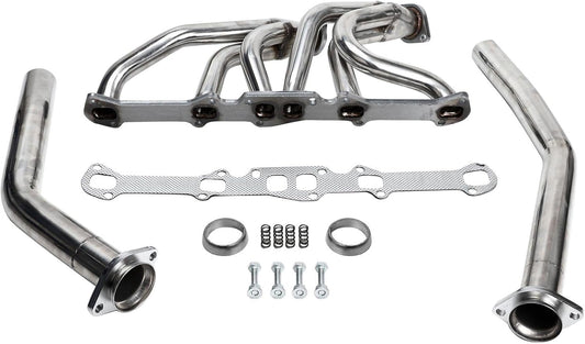 Stainless Steel Performance Exhaust Header Manifold For Ford Mercury L6 144 170 200 250 CID；Bronco，Econoline，Fairmont，Falcon，Granada，LTD，Mustang，Ranchero，Thunderbird，Capri，Comet，Cougar，Marquis，Zephyr