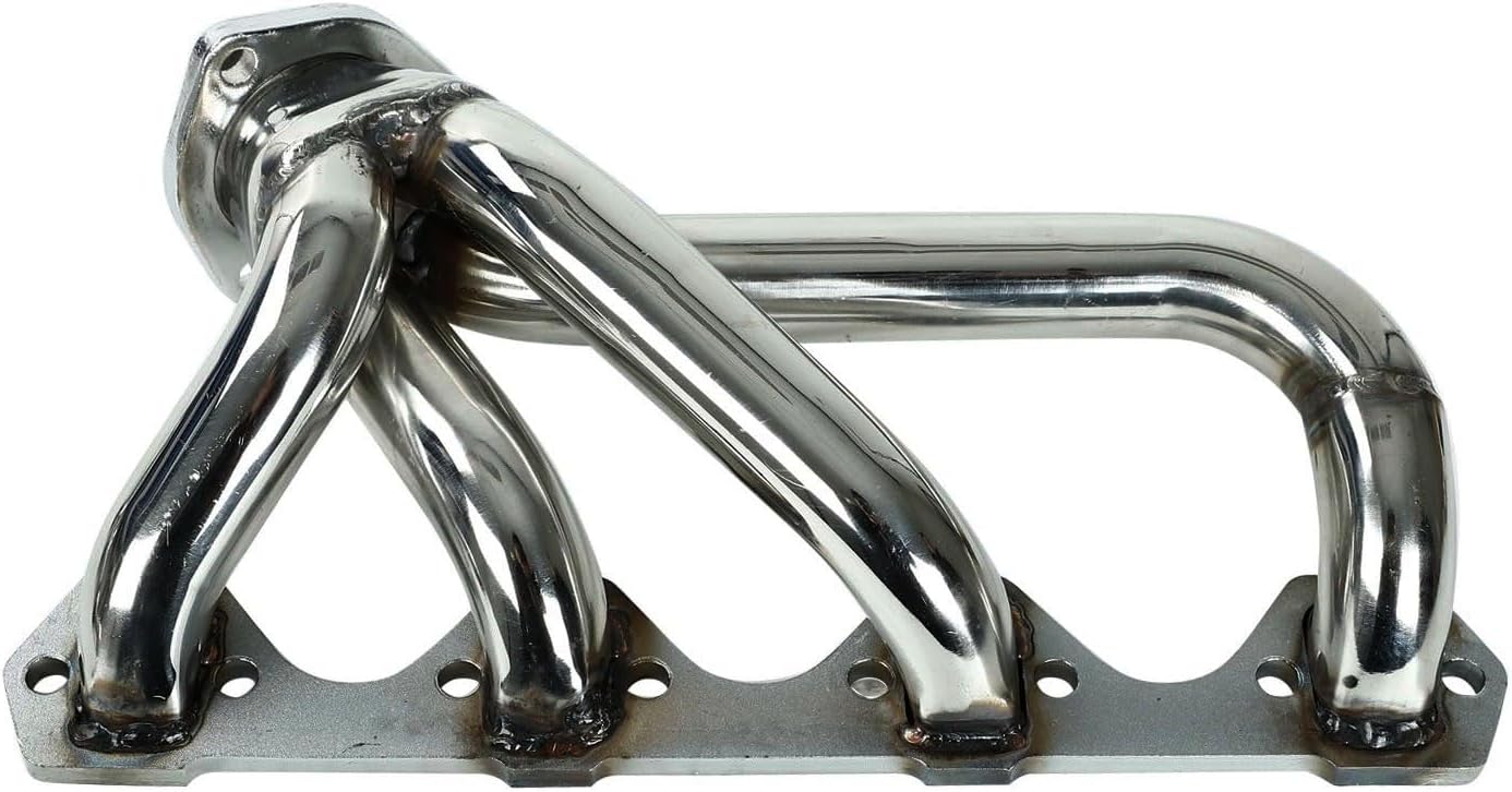 Stainless Steel Performance Exhaust Header Manifold For 260 289 302 V8 1964-1977 Ford Mustang Maverick Fairlane Falcon, Mercury Cougar Comet 260 289 302 V8